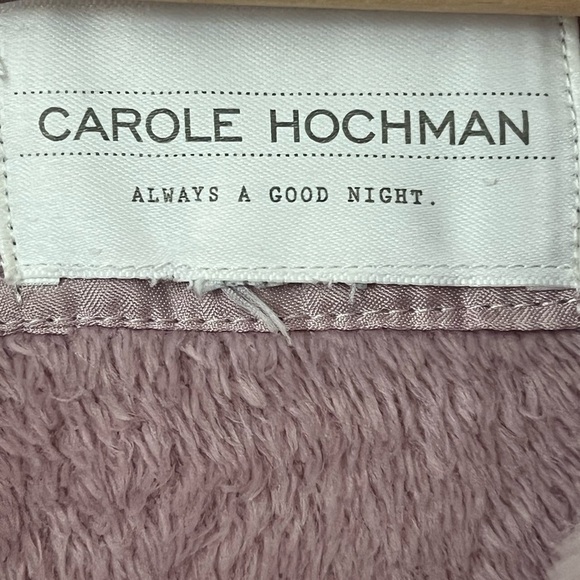 Midnight by Carole Hochman Ladies XXL Soft Mauve Lilac Robe - Picture 5 of 11